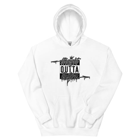 CUSTOMIZED Straight Outta [City Town Place Name Saying] Hoodie