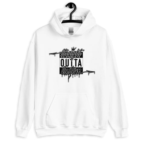 CUSTOMIZED Straight Outta [City Town Place Name Saying] Hoodie