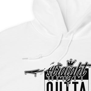 CUSTOMIZED Straight Outta [City Town Place Name Saying] Hoodie