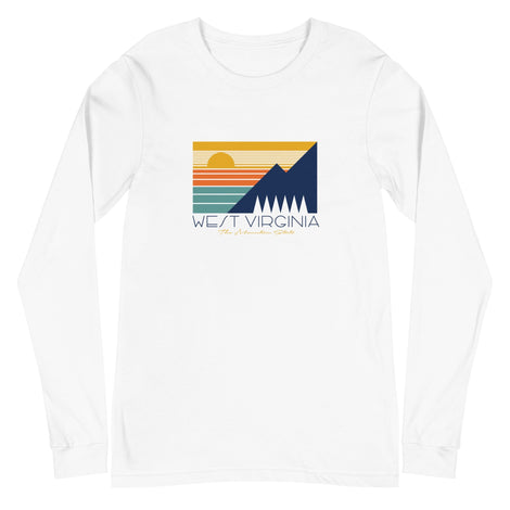 WV Mountain State Long Sleeve Tee