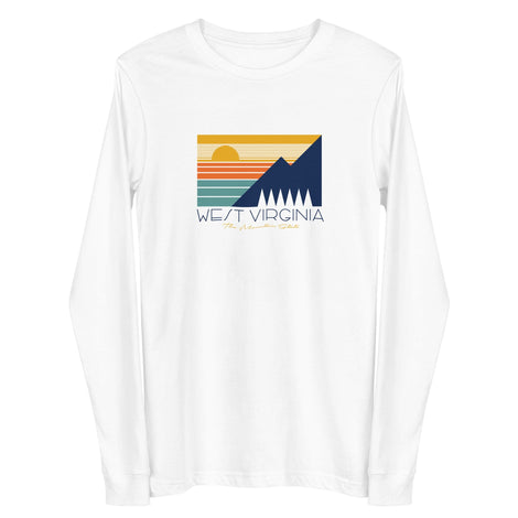 WV Mountain State Long Sleeve Tee