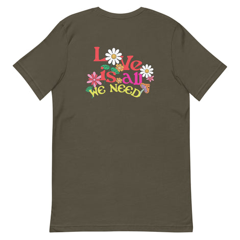 LOVE IS ALL WE NEED Graphic Tee