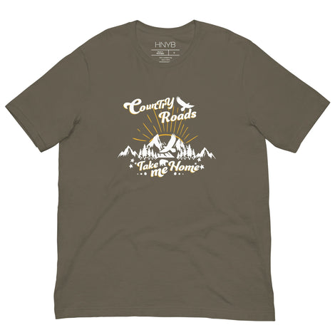 Country Roads Take Me Home Tee