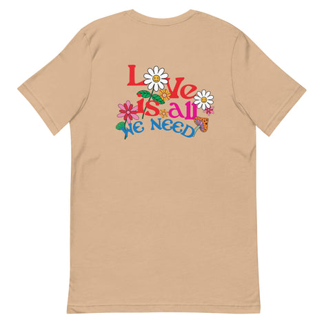 LOVE IS ALL WE NEED Graphic Tee