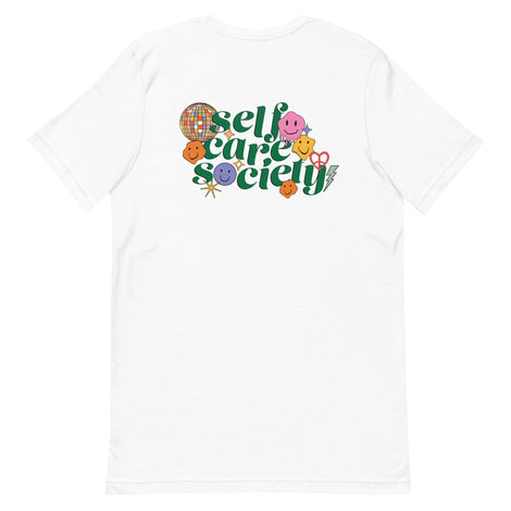 Stay Positive Self Care Society Graphic Tee