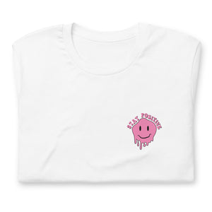 Stay Positive Self Care Society Graphic Tee