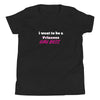 I WANT TO BE A GIRL BOSS Kids Tee