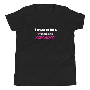 I WANT TO BE A GIRL BOSS Kids Tee